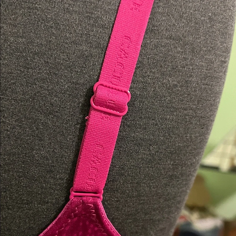 Cacique Fuchsia Look Lace Bra - Picture 5 of 12